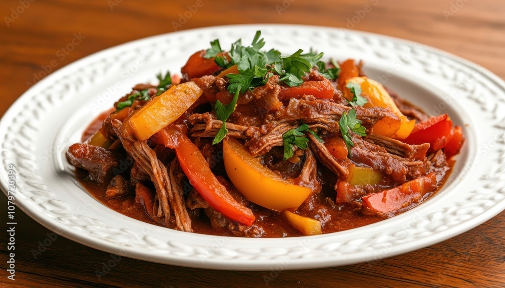 Delicious Beef Stew with Peppers. Delicious Beef Stew with Peppers.