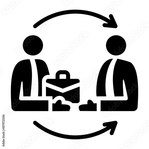 Delegating Authority Icon