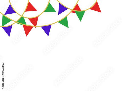 Bunting Flag Background