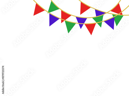 Party Flag Background