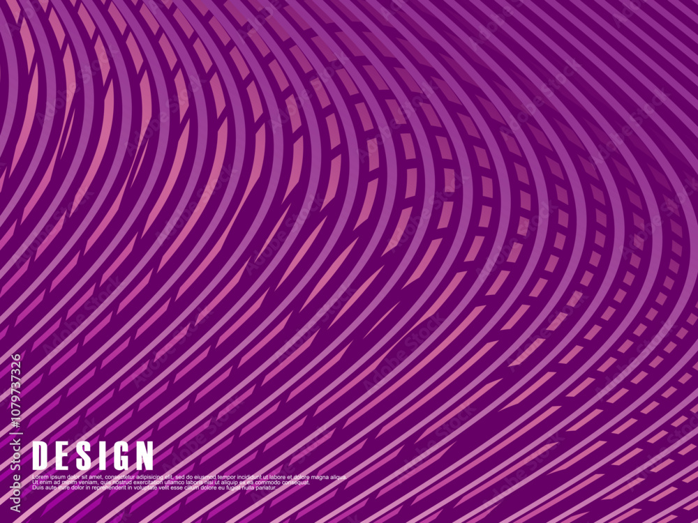 Abstract shining wave lines on purple background. Dynamic wave pattern. Modern wavy lines. Futuristic technology concept, for banners, posters, brochures, flyers, certificates, websites, etc. Abstract shining wave lines on purple background. Dynamic wave pattern. Modern wavy lines. Futuristic technology concept, for banners, posters, brochures, flyers, certificates, websites, etc.