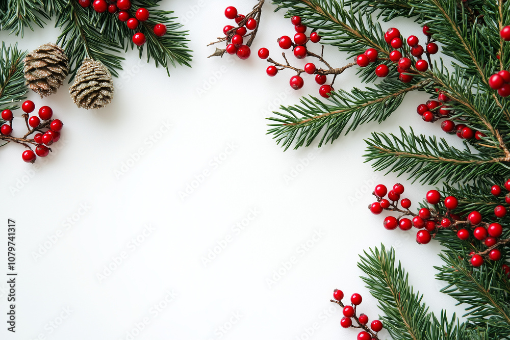 christmas tree branches and cones christmas tree branches and cones