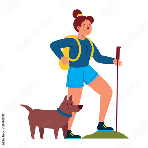 musher young woman