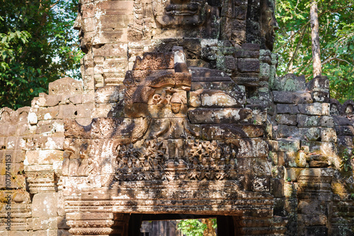 Ta som temple, Siem Reap, Cambodia. photo