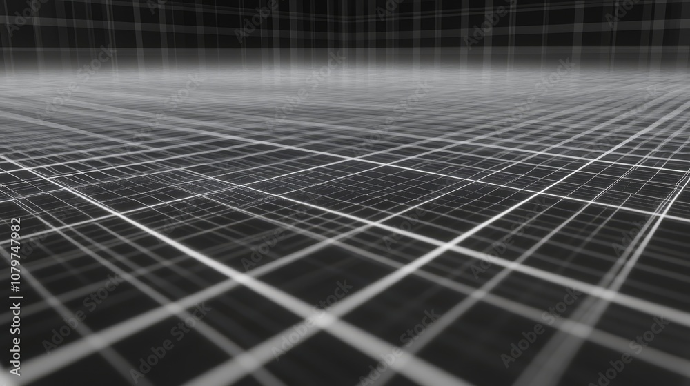 Digital Grid: Seamless Wireframe Structure for Futuristic Tech Designs Digital Grid: Seamless Wireframe Structure for Futuristic Tech Designs
