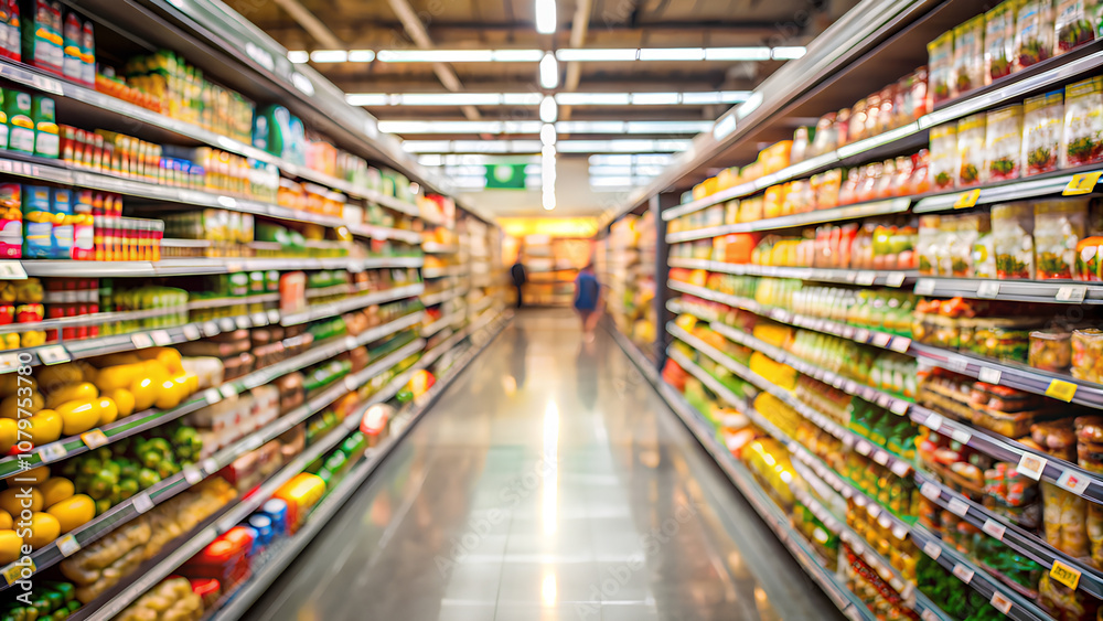 Supermarket shelves of merchandise Blurred background or retail concept.png Supermarket shelves of merchandise Blurred background or retail concept.png