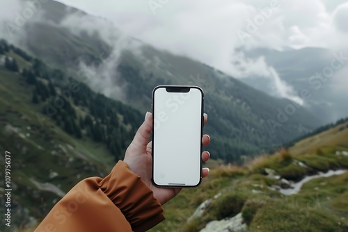 phone in the mountains