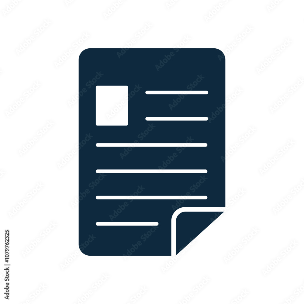 document icon design vector template document icon design vector template