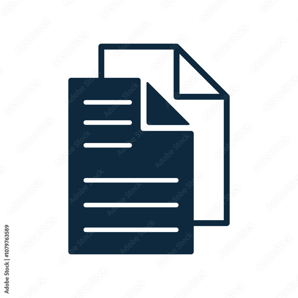 document icon design vector template document icon design vector template
