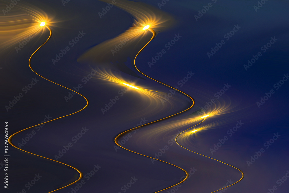 Abstract creative template bright and positive road Design elements for postcard, website, poster,branding,calendar,banner,cover,screensaver, Pattern effect background Decorative business style