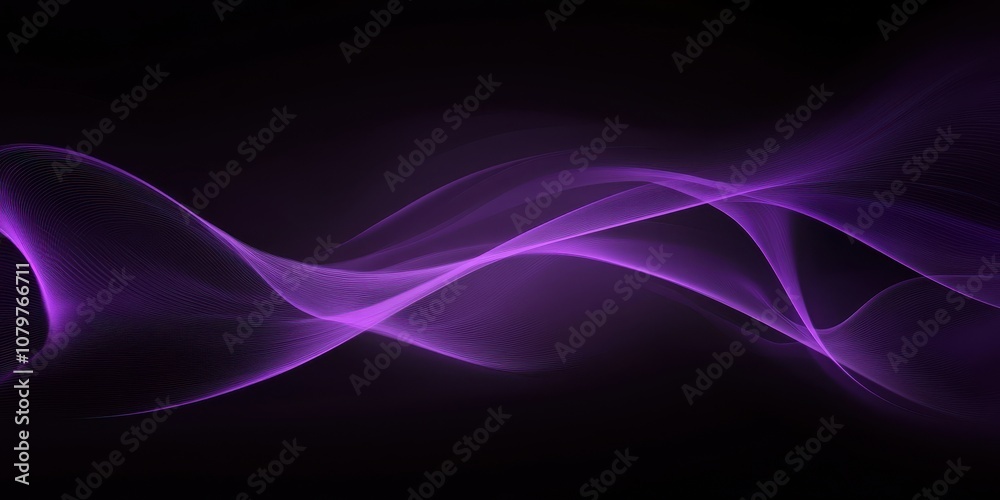 Abstract Purple Waves. Abstract Purple Waves.