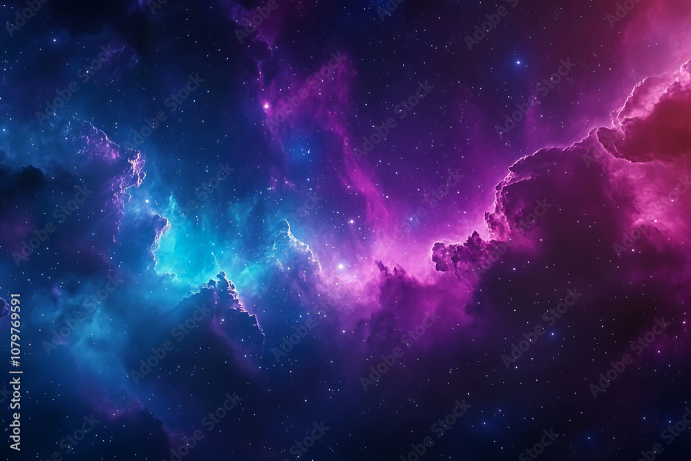 Acolorful space galaxy, cloud nebula, starry night cosmos, and supernova background in the field of science and astronomy. Acolorful space galaxy, cloud nebula, starry night cosmos, and supernova background in the field of science and astronomy.