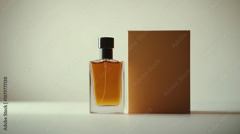 Perfume Bottle and Box Perfume Bottle and Box