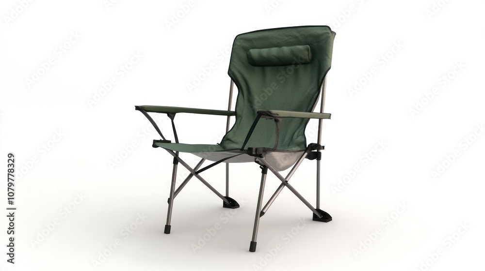 Green Folding Camping Chair Green Folding Camping Chair