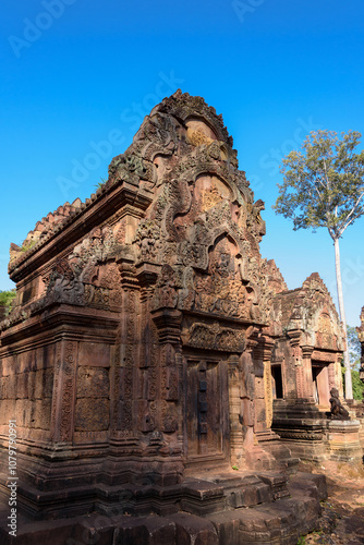 Banteay Srei temple Siem Reap, Cambodia.