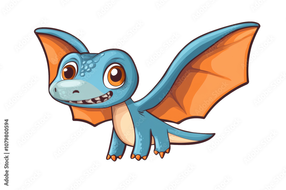 Obraz premium A super cute baby Pterodactyl