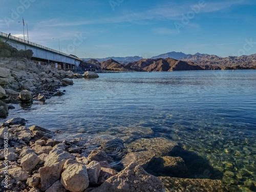 Billede på lærred Davis Dam