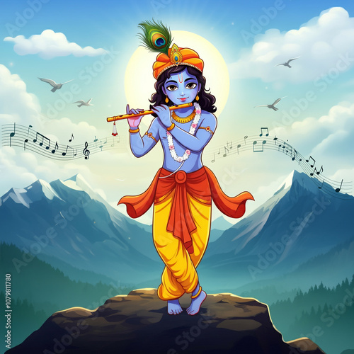 A serene portrayal of young...