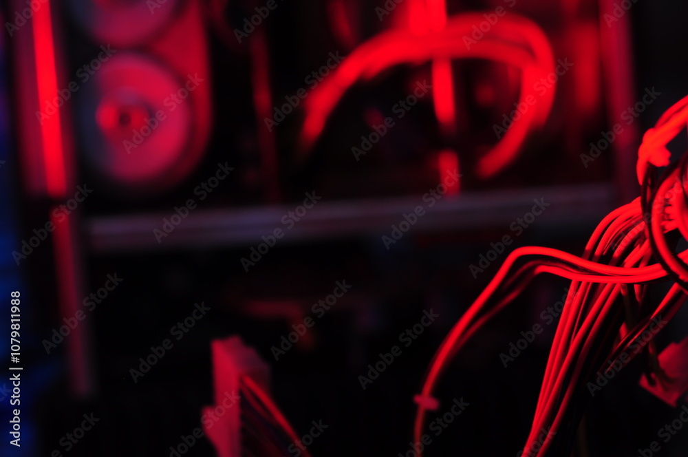 Modern technologyc industry, abstract background