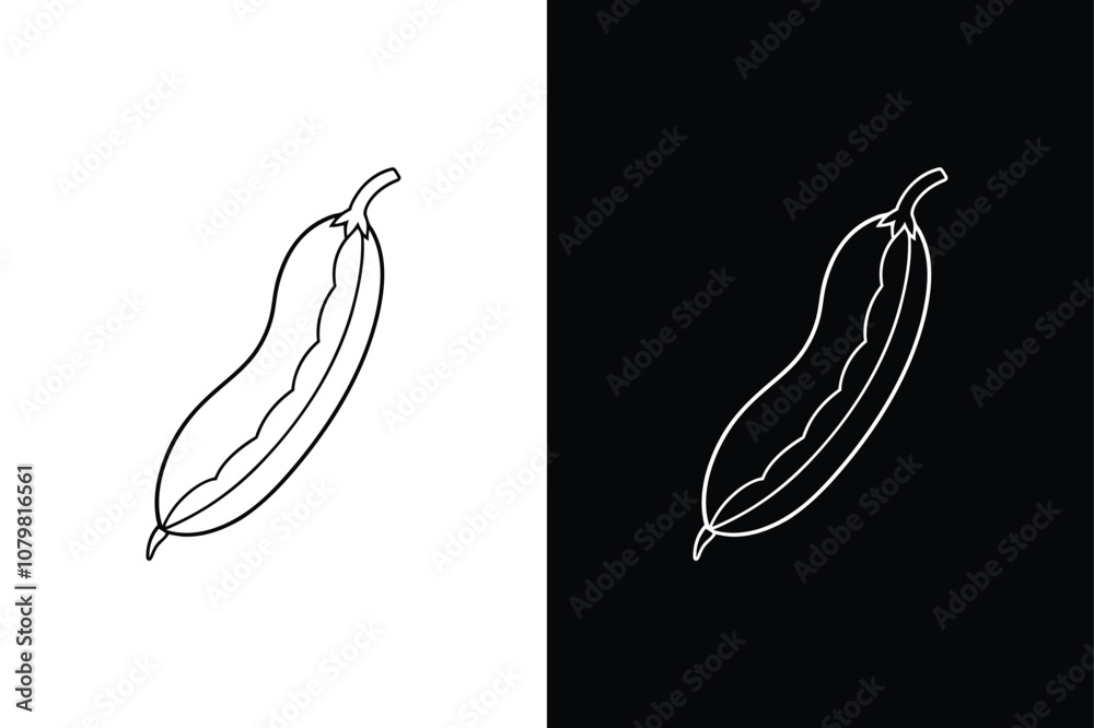 Flat Glyph Beans line Icon Collection. Simple Black and White Silhouette Style Flat Glyph Beans line Icon Collection. Simple Black and White Silhouette Style