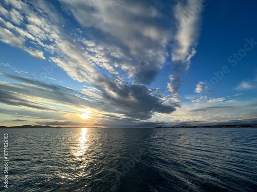 Famous Zadar romantic sunset (Zadar, Croatia) - Berühmter romantischer Sonnenuntergang in Zadar (Zadar, Kroatien) - Čuveni zadarski romantični zalazak sunca (Zadar, Hrvatska)