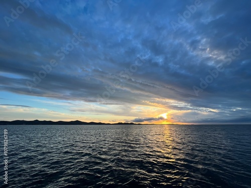 Famous Zadar romantic sunset (Zadar, Croatia) - Berühmter romantischer Sonnenuntergang in Zadar (Zadar, Kroatien) - Čuveni zadarski romantični zalazak sunca (Zadar, Hrvatska)