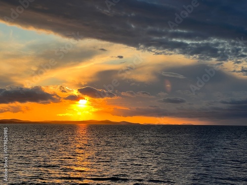 Famous Zadar romantic sunset (Zadar, Croatia) - Berühmter romantischer Sonnenuntergang in Zadar (Zadar, Kroatien) - Čuveni zadarski romantični zalazak sunca (Zadar, Hrvatska)