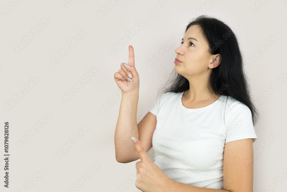 woman pointing at the cops saved the conversation dick, isolated by vnit background woman pointing at the cops saved the conversation dick, isolated by vnit background