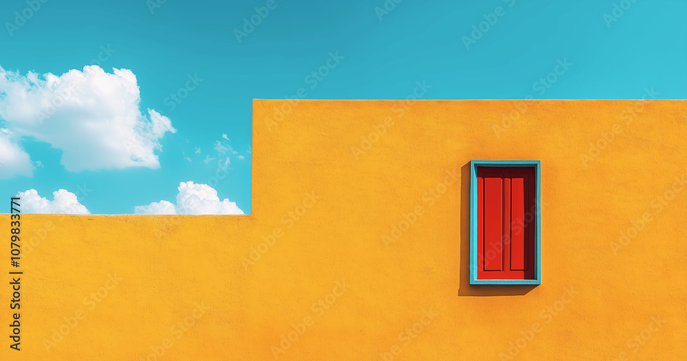 Colorful architectural element urban location photography modern environment abstract viewpoint minimalism concept Colorful architectural element urban location photography modern environment abstract viewpoint minimalism concept
