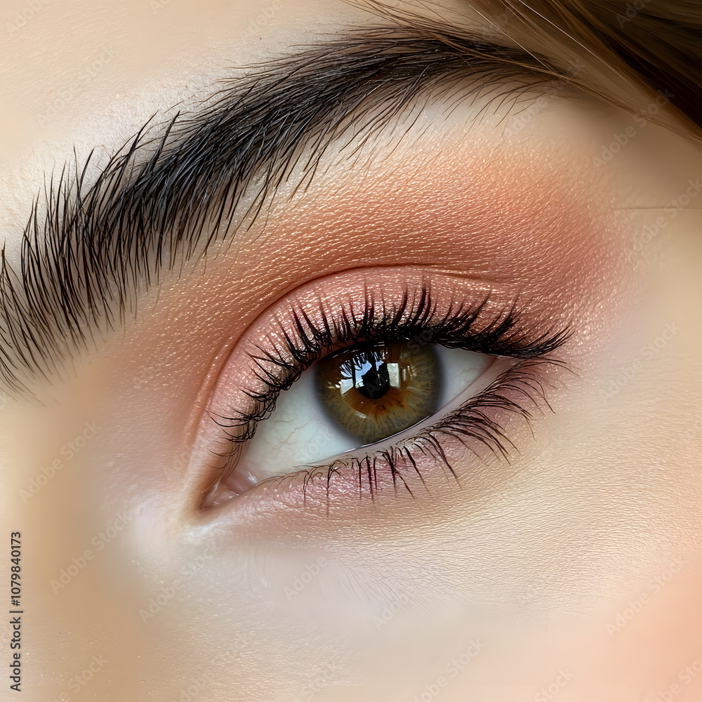 Obraz premium Elegant High-Fashion Beauty Portraits with Radiant Skin, Glamorous Makeup, and Luxurious Skincare Glow.