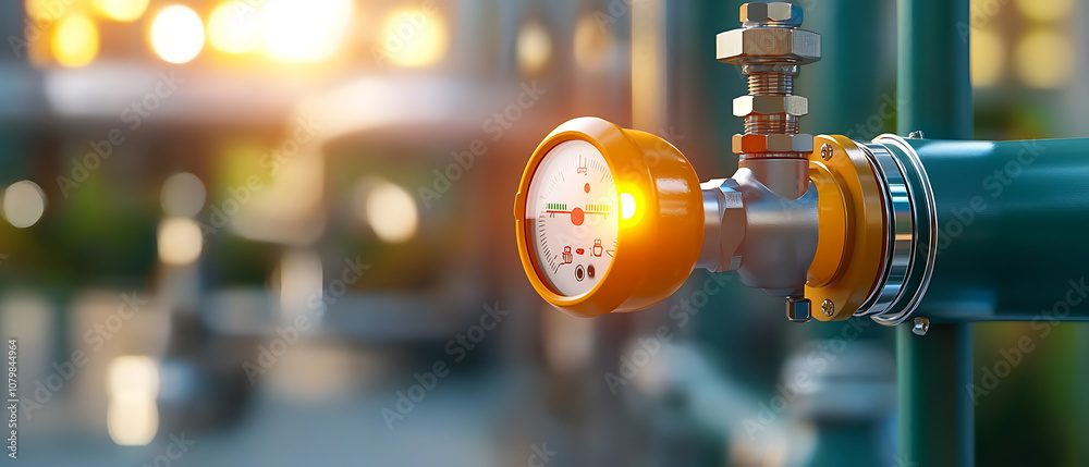 Obraz premium Enhance hvac efficiency with iot temperature sensors for optimal performance