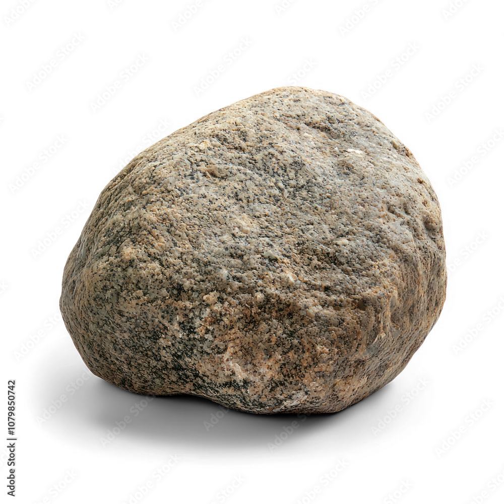 Obraz premium Stone isolated on transparent background