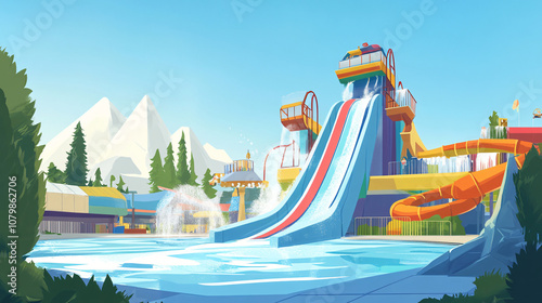 Wallpaper Mural สวนสนุก Torontodigital.ca