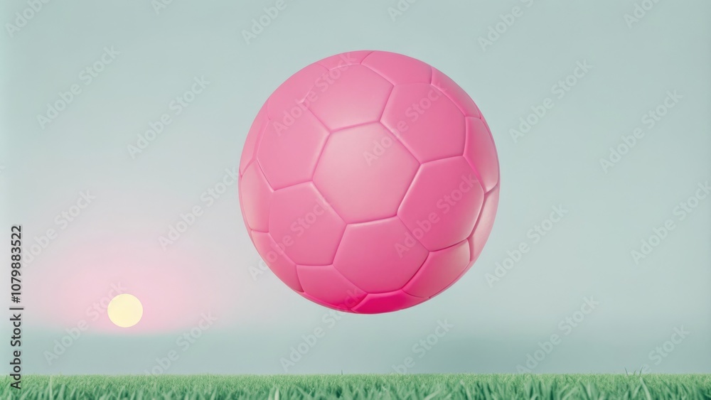 Fototapeta premium colored soccer ball