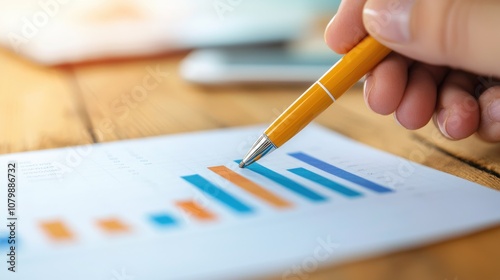 Cost of Capital Investment Concept. Close-up on financial chart showing liquidity impact on capital costs, finance management, economic health