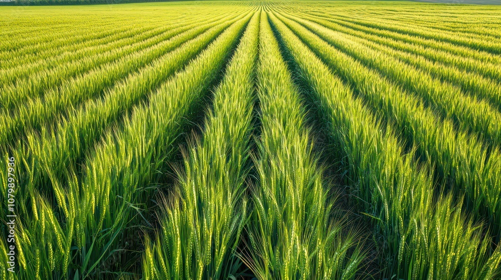 Wheat farming in Canada, farmers cultivating vast fields with organized rows, leading agricultural nation. Wheat farming in Canada, farmers cultivating vast fields with organized rows, leading agricultural nation.