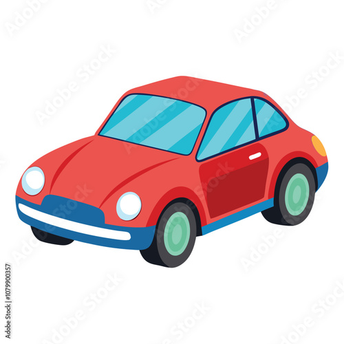 car isolated on white Adobe Illustrator Artwork