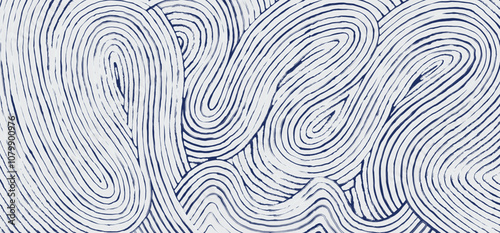 Crafted hand drawn Japanese minimal style line pattern, brush, wood carving, woodcut, engraving, sculpting abstract texture, simple humble and calm graphic good for textile, carpet, wrapping paper
