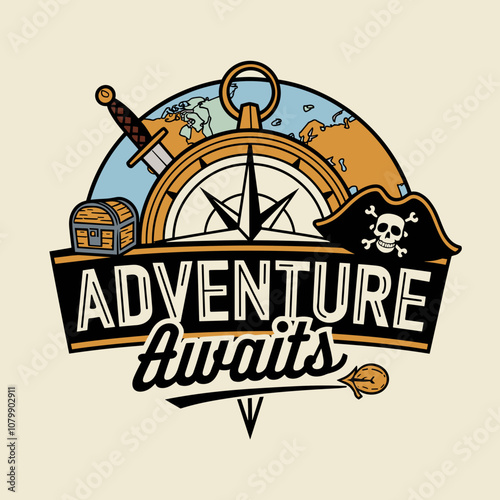 Adventure Vector Logo, Outdoor Logo, Nature Activity Logo, Camping Logo, Adventure Design