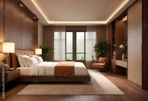 interior of a bedroom