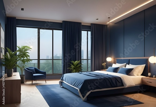 interior of a bedroom