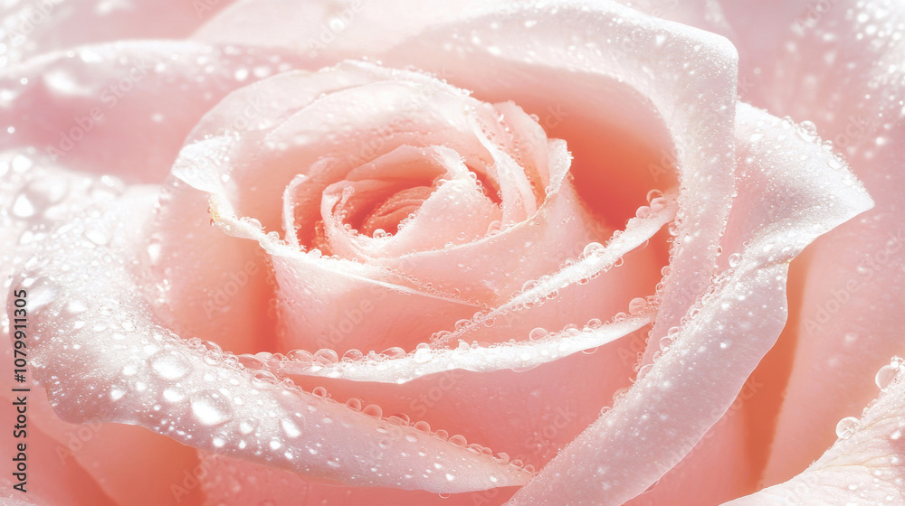 Close up rose beautiful glossy petals with dewdrop dreamy fashion pink red romantic background. floral bloom blossom flora wild plants refreshing cosmetic spa salon wallpaper Close up rose beautiful glossy petals with dewdrop dreamy fashion pink red romantic background. floral bloom blossom flora wild plants refreshing cosmetic spa salon wallpaper