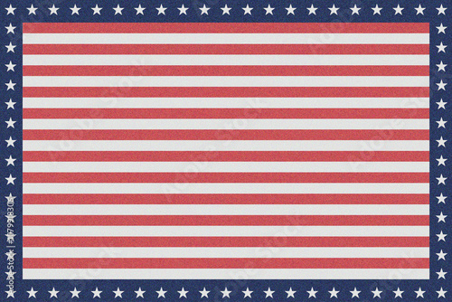 abstract illustration background, american flag themed