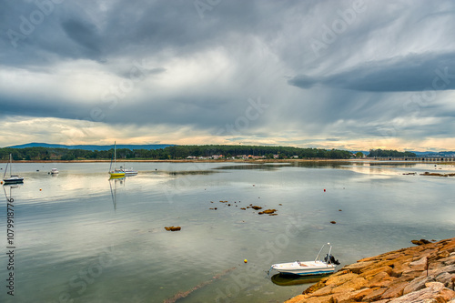 El Grove​​​ or Ogrobe​ ​ is a municipality and a peninsula located in the western part of the Salnés region, at the entrance to the Arosa estuary, in the northwest of Spain. Pontevedra, Galicia photo