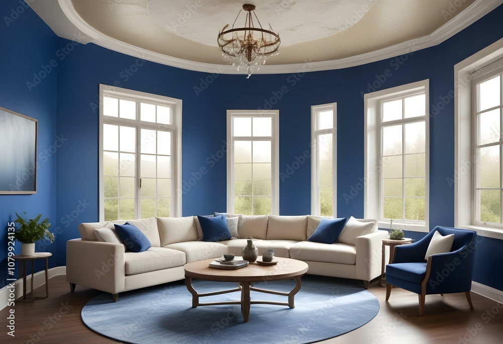 Fototapeta premium living room interior 
