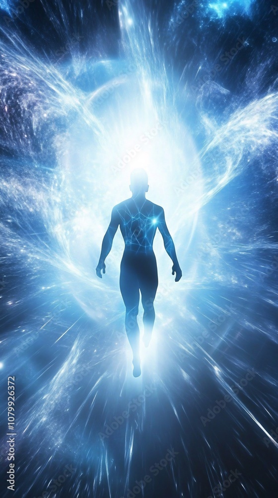 energy that exists even in a vacuum, energy background, illustration of energy