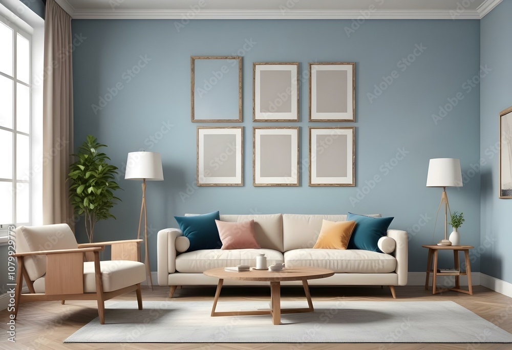 Fototapeta premium living room interior 