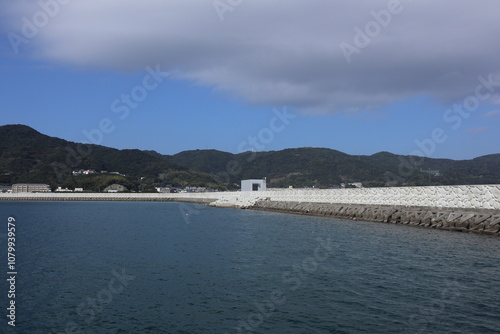 南あわじ市 福良港の防波堤