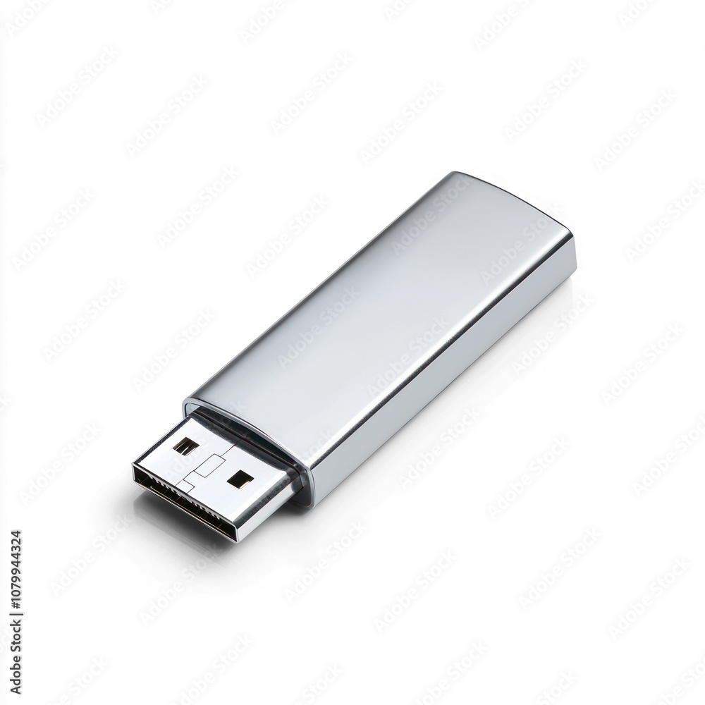 USB flash drive with a sleek, compact design. isolated on transparent background USB flash drive with a sleek, compact design. isolated on transparent background