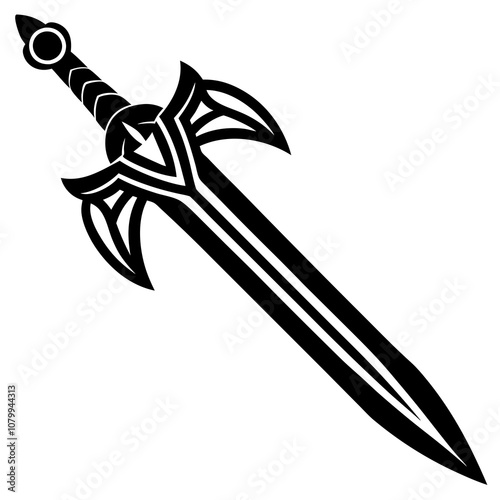 illustration of a sword